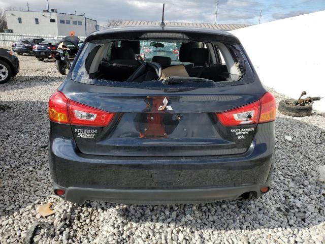 4A4AP3AW1FE050124 - 2015 MITSUBISHI OUTLANDER ES BLACK photo 6