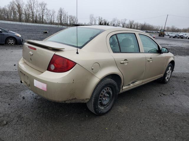 1G1AK55FX77221074 - 2007 CHEVROLET COBALT LS BEIGE photo 3