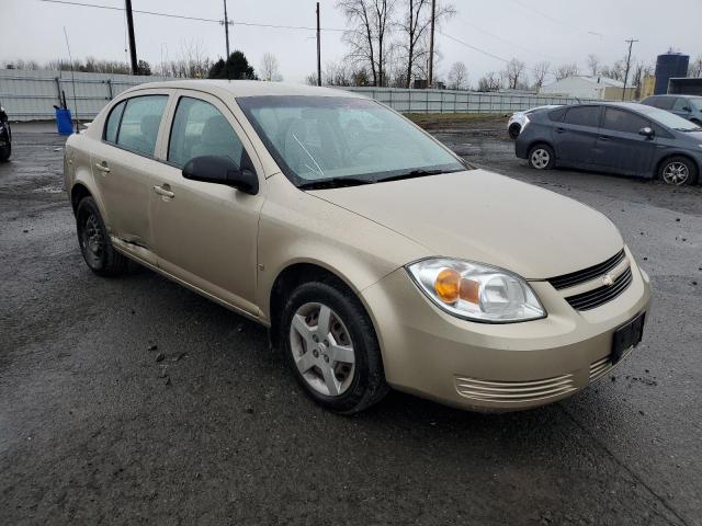 1G1AK55FX77221074 - 2007 CHEVROLET COBALT LS BEIGE photo 4