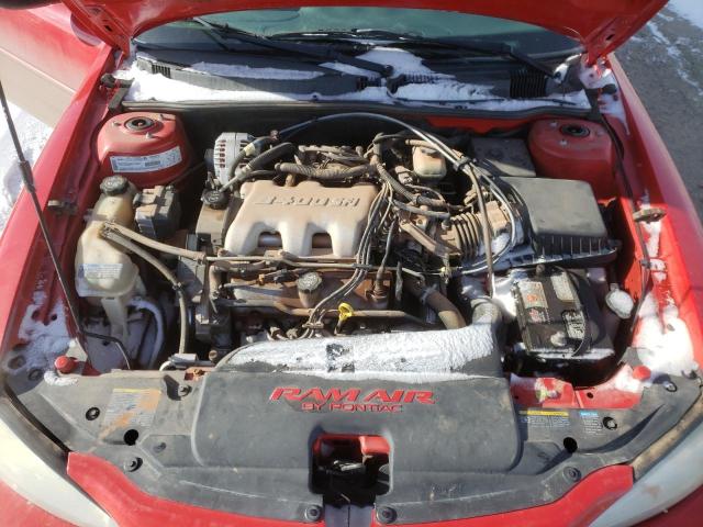 1G2NW52E92C302287 - 2002 PONTIAC GRAND AM GT RED photo 11