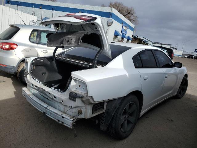 2B3CL3CG2BH584884 - 2011 DODGE CHARGER WHITE photo 3