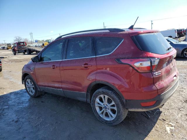 1FMCU0HD6JUB11568 - 2018 FORD ESCAPE SEL BURGUNDY photo 2