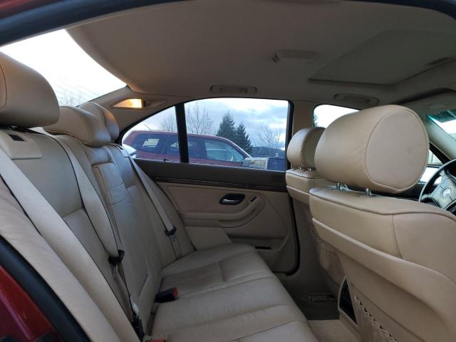 WBADN63401GM70121 - 2001 BMW 540 I AUTOMATIC 红色 照片 10