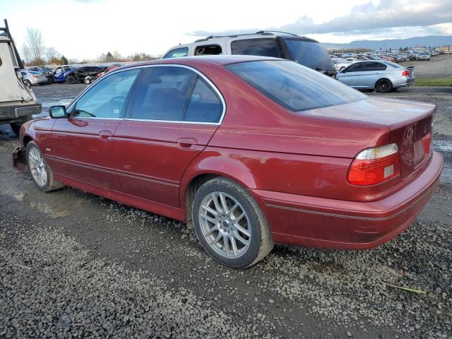 WBADN63401GM70121 - 2001 BMW 540 I AUTOMATIC RED photo 2