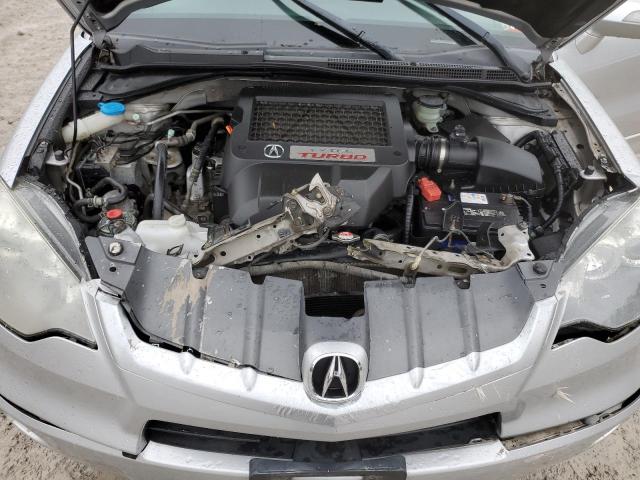 5J8TB18217A005331 - 2007 ACURA RDX SILVER photo 12