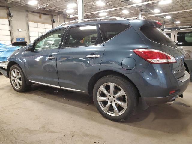 JN8AZ1MW3DW308902 - 2013 NISSAN MURANO S BLUE photo 2