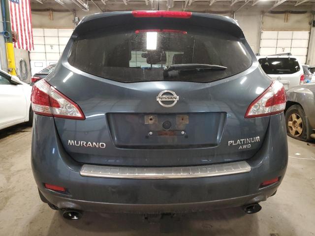 JN8AZ1MW3DW308902 - 2013 NISSAN MURANO S BLUE photo 6