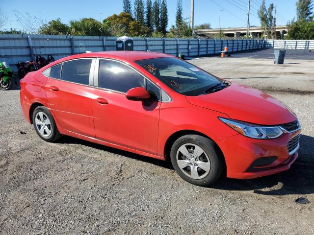 1G1BA5SM1G7208563 - 2016 CHEVROLET CRUZE L RED photo 4