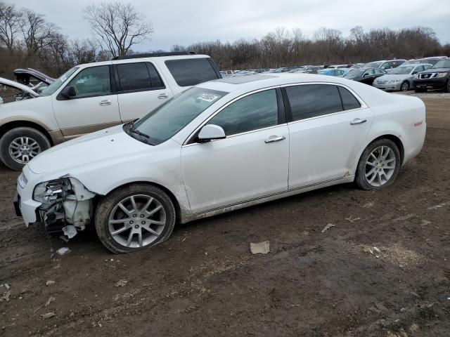 1G1ZG5E75CF255839 - 2012 CHEVROLET MALIBU LTZ WHITE photo 1