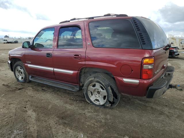 1GKEC13V62R181859 - 2002 GMC YUKON RED photo 2