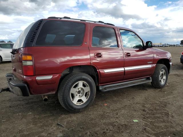 1GKEC13V62R181859 - 2002 GMC YUKON RED photo 3