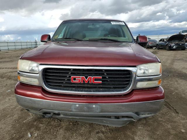 1GKEC13V62R181859 - 2002 GMC YUKON RED photo 5