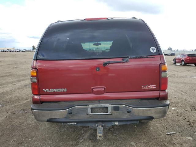 1GKEC13V62R181859 - 2002 GMC YUKON RED photo 6