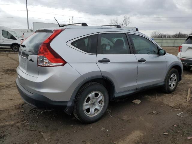 2HKRM3H3XCH502369 - 2012 HONDA CR-V LX SILVER photo 3