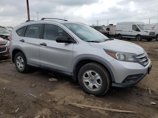 2HKRM3H3XCH502369 - 2012 HONDA CR-V LX SILVER photo 4