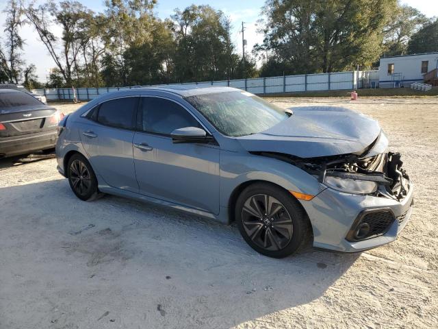 SHHFK7H53HU226848 - 2017 HONDA CIVIC EX GRAY photo 4