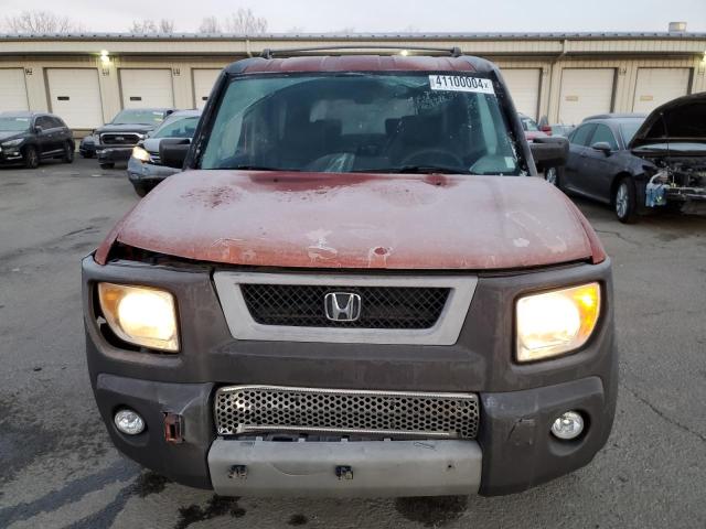 5J6YH28665L021614 - 2005 HONDA ELEMENT EX ORANGE photo 5