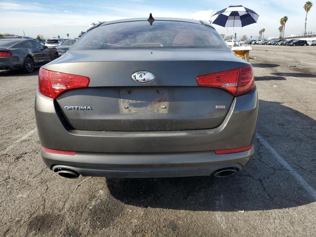 5XXGM4A75DG098355 - 2013 KIA OPTIMA LX GRAY photo 6