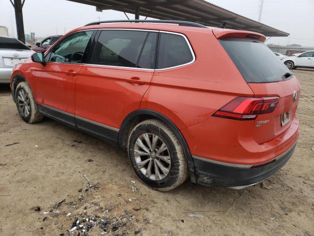 3VV3B7AX6JM024489 - 2018 VOLKSWAGEN TIGUAN SE ORANGE photo 2