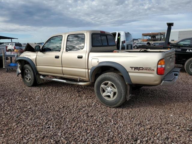 5TEHN72N33Z275873 - 2003 TOYOTA TACOMA DOUBLE CAB BEIGE photo 2