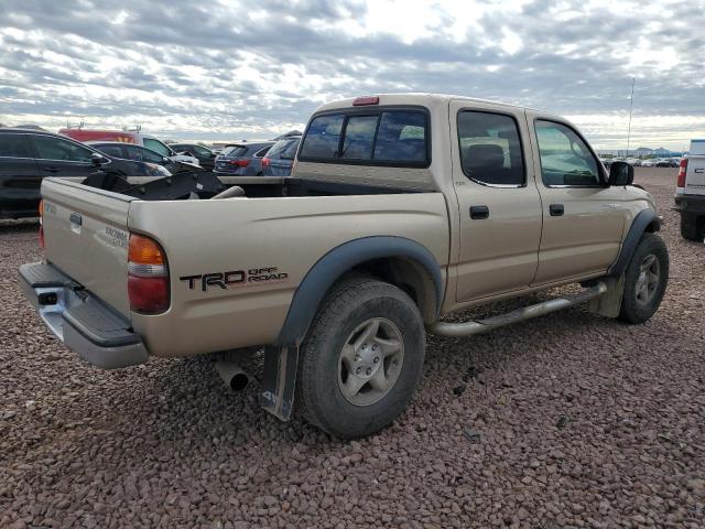 5TEHN72N33Z275873 - 2003 TOYOTA TACOMA DOUBLE CAB BEIGE photo 3