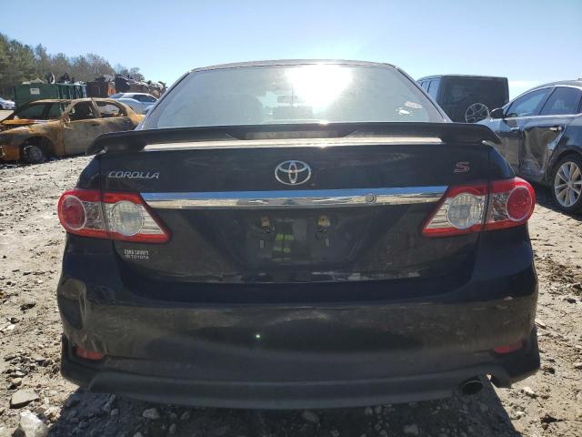 2T1BU4EE2BC712527 - 2011 TOYOTA COROLLA BASE BLACK photo 6