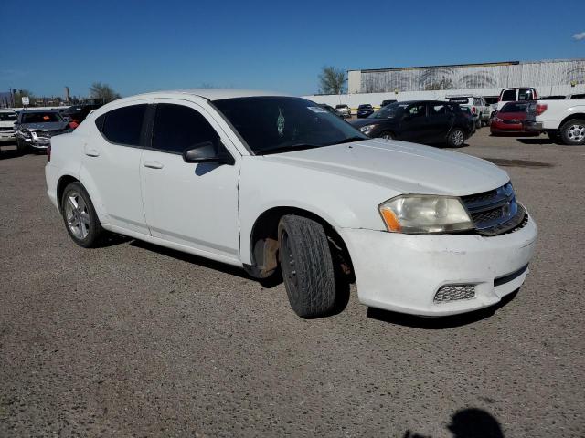 1C3CDZCB4CN186138 - 2012 DODGE AVENGER SXT WHITE photo 4