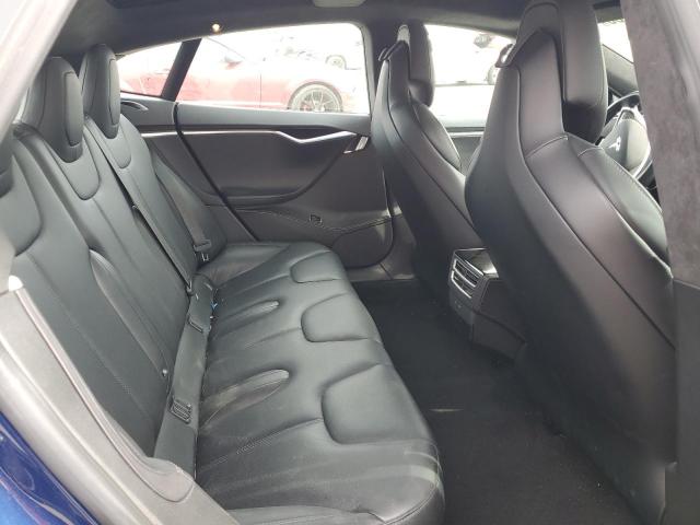 5YJSA1E15HF176343 - 2017 TESLA MODEL S Mavi foto 10