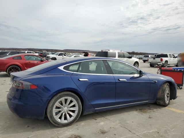 5YJSA1E15HF176343 - 2017 TESLA MODEL S Mavi foto 3