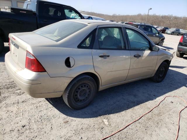 1FAFP34N17W314363 - 2007 FORD FOCUS ZX4 TAN photo 3