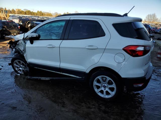 MAJ3P1TE3JC230286 - 2018 FORD ECOSPORT SE WHITE photo 2