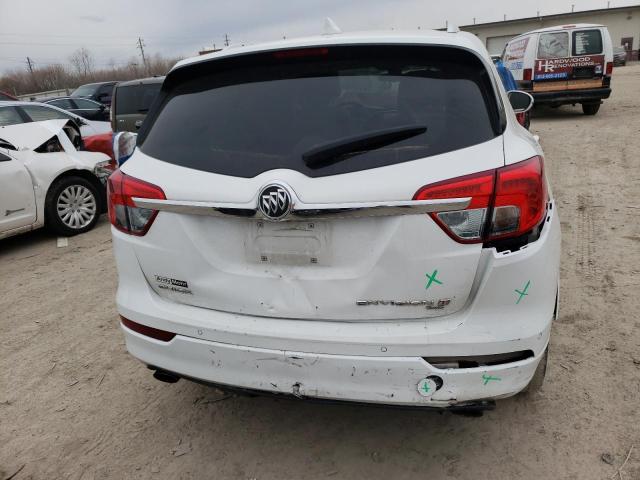 LRBFX3SX9JD001531 - 2018 BUICK ENVISION PREMIUM WHITE photo 6