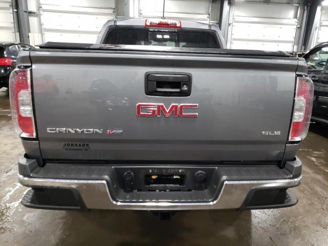 1GTG6CENXL1248807 - 2020 GMC CANYON SLE GRAY photo 6