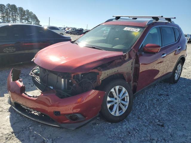 5N1AT2MT8GC824165 - 2016 NISSAN ROGUE S RED photo 1