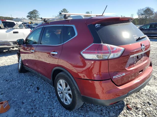 5N1AT2MT8GC824165 - 2016 NISSAN ROGUE S RED photo 2