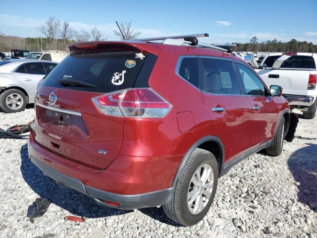 5N1AT2MT8GC824165 - 2016 NISSAN ROGUE S RED photo 3