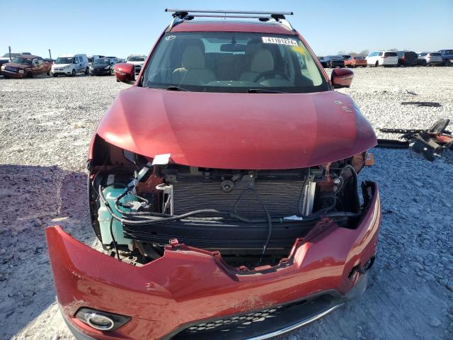 5N1AT2MT8GC824165 - 2016 NISSAN ROGUE S RED photo 5