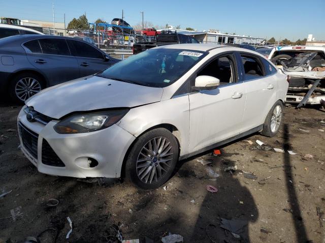 1FADP3J24EL131796 - 2014 FORD FOCUS TITANIUM WHITE photo 1