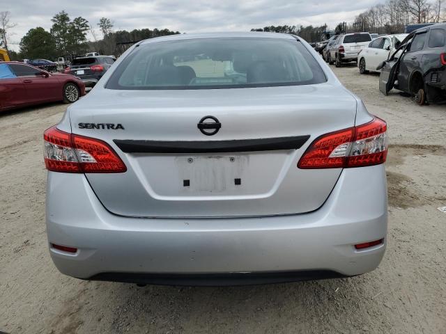 3N1AB7AP0FY249712 - 2015 NISSAN SENTRA S GRAY photo 6