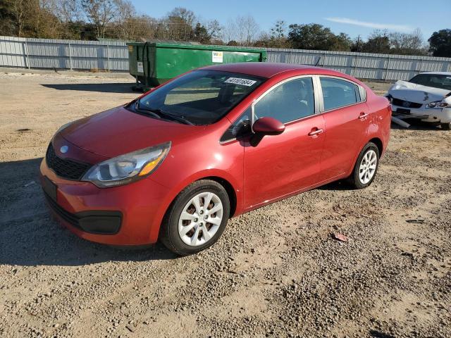 KNADM4A30E6358304 - 2014 KIA RIO LX RED photo 1