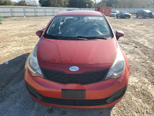 KNADM4A30E6358304 - 2014 KIA RIO LX RED photo 5