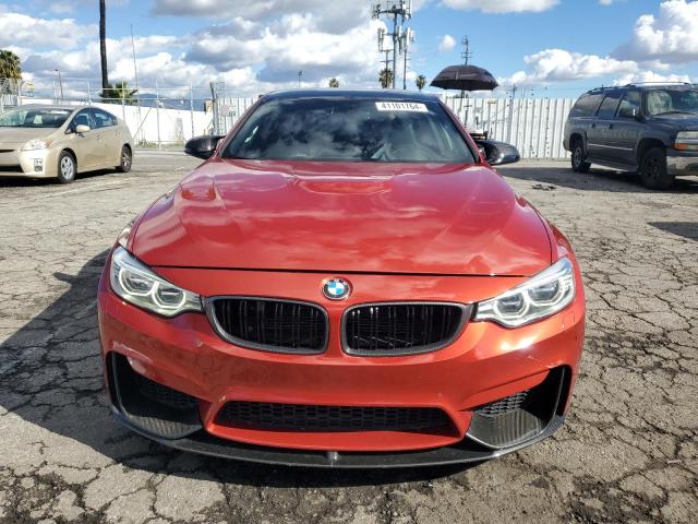 WBS3R9C57FF708758 - 2015 BMW M4 ORANGE photo 5