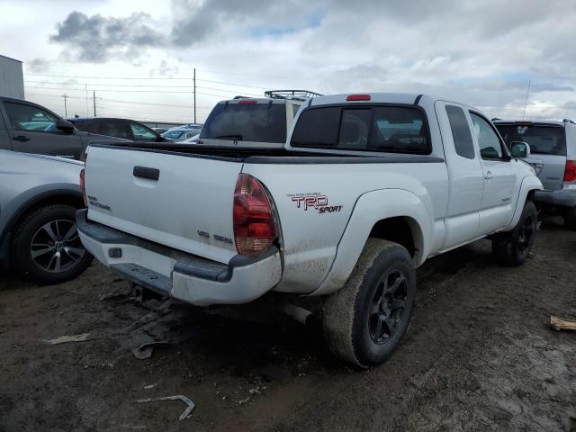 5TEUU42N85Z111201 - 2005 TOYOTA TACOMA ACCESS CAB თეთრი ფოტო 3