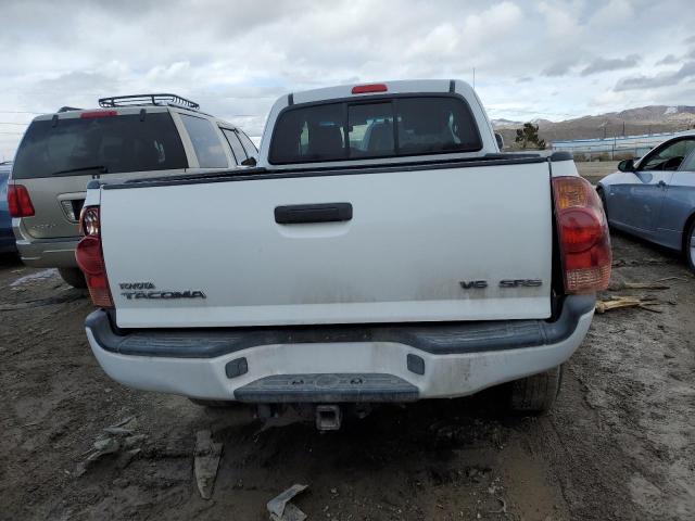 5TEUU42N85Z111201 - 2005 TOYOTA TACOMA ACCESS CAB თეთრი ფოტო 6