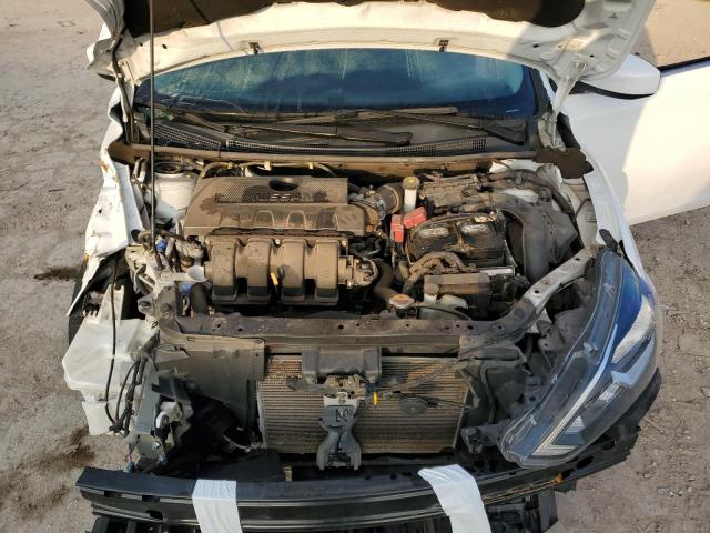 3N1AB7AP7KY334041 - 2019 NISSAN SENTRA S WHITE photo 11