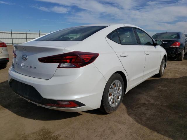 5NPD74LF2KH477734 - 2019 HYUNDAI ELANTRA SE WHITE photo 3