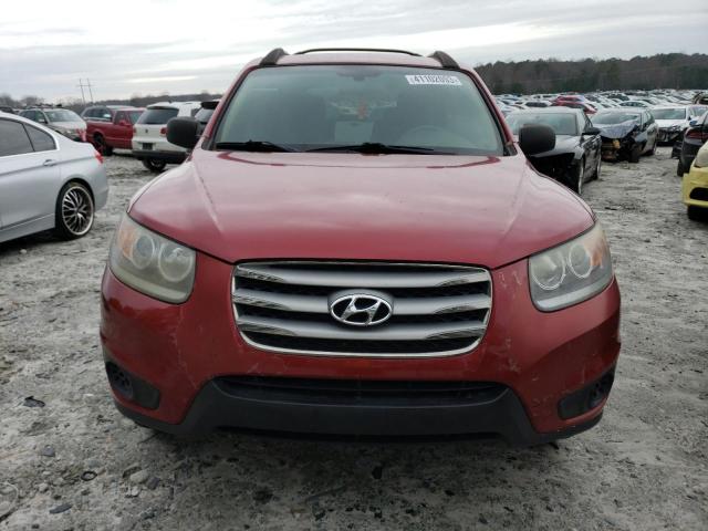 5XYZG3AB8CG107333 - 2012 HYUNDAI SANTA FE GLS RED photo 5