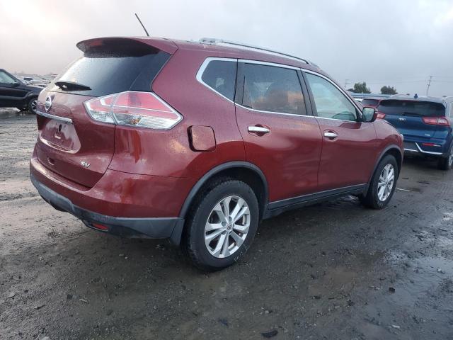 KNMAT2MT4FP507348 - 2015 NISSAN ROGUE S BURGUNDY photo 3