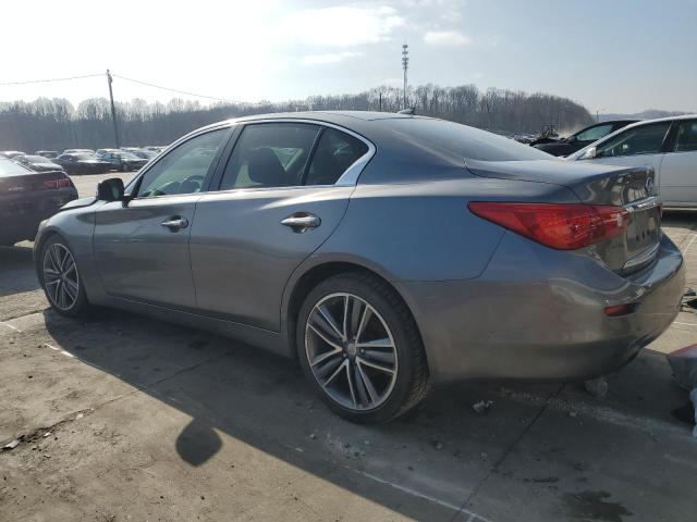 JN1BV7AP6FM339106 - 2015 INFINITI Q50 BASE GRAY photo 2