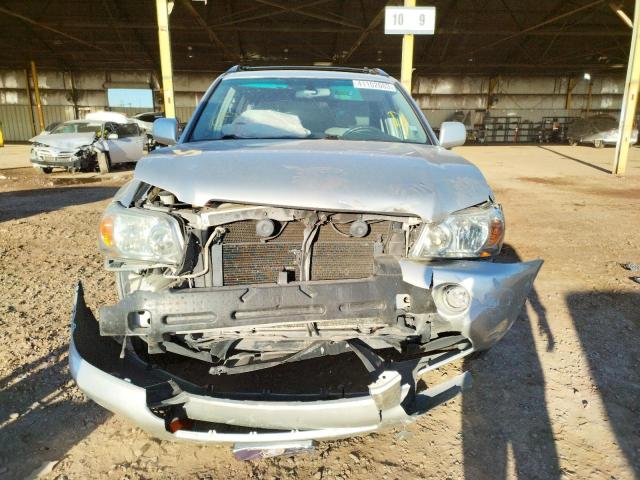 JTEDW21A460014457 - 2006 TOYOTA HIGHLANDER HYBRID SILVER photo 5